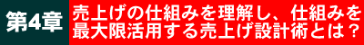 売上げの仕組みを理解し、仕組みを最大限活用する売上げ設計術とは?